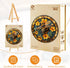 Decor(L-13.4 13.4in 300pcs) Wooden Puzzles for Adults, Leisurely Bee Wood Puzzles Adult, Unique Animal Shaped Wooden