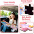 3-5, 3-in-1 4-6, Magnetic Puzzles for Kids Princess Unicorn Mermaid Travel Puzzles for Kids Ages Car Airplane Road Trip