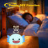UNEEDE Blue Axolotl Night Light for Kids, Animal Silicone Nursery Lamp, Rechargeable Table Lamp for Bedroom Decor