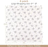 4 Pack 47 47 inches, david's kids Muslin Swaddle Blankets, Organic Cotton Baby Blankets, Breathable Soft Receiving