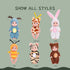 Vueos 6PCS 4inch Set 6 3+ Mini Dolls - Baby Doll with Animal Outfits & Accessories, Reborn Baby Dolls for Kids Role