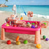 NIPLOOOW 3-5, 4-8, 3 4 5 6 7 8 Kitchen Sink Toys Toddlers Play Sink with with Electric Water Pump, Water Table for Kids