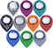 Maiwa 10 Pack Baby Triangle Bandana Bibs for Boys & Girls, for Drool, Teething & Eating