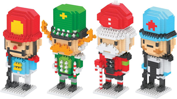 1950 Pcs Mini The Nutcracker Building Blocks Sets, Party Supplies Birthday Gifts for Ages 14+