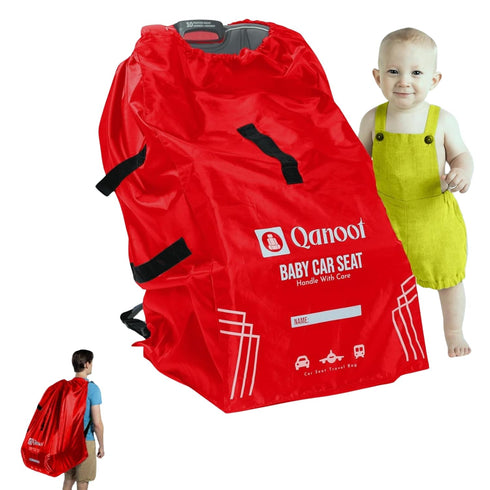 Infant Car Seat Travel Bag for Airplane - Durable Gate Check Bag