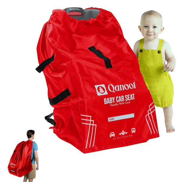 Infant Car Seat Travel Bag for Airplane - Durable Gate Check Bag