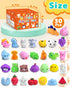 Kidific 30 Pack 3-5, 4-8, 8-12, Squishy Toys, Random Kawaii Party Favors for Kids Treasure Box Toys for Classroom