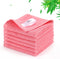Baby Washcloths 6 Pack, 10x10 inch Heavenly Soft Pink Wash Cloths for