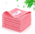 Baby Washcloths 6 Pack, 10x10 inch Heavenly Soft Pink Wash Cloths for