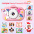 YEEHAO Kids Camera for Toddler Girls Boys, 32MP Digital Camera for Ages 3-9, Pink Birthday Gift