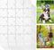 12 Sets Blank White Jigsaw Puzzles, Sublimation Craft, White DIY Custom Puzzle for Heat Press Transfer