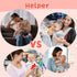 Babygoal Pacifier Clips, 6 Pack Holder for Boys and Girls, Fits Most Pacifier Styles and Baby Toys