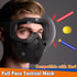 POKONBOY Detachable Masks, Tactical Mask with Goggles for Nerf Rival Blasters, Compatible with Apollo, Zeus, Khaos