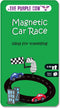 The Purple Cow Magnetic Travel Car Race Game, Fun Game for Kids & Adults, Airplane & Quiet Games