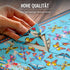 Think Fun Triazzle Picture-Matching Brainteaser, Engaging Brain Puzzle for Kids & Adults, Butterflies Edition
