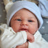 17 inch Zero Pam Realistic Reborn Baby Dolls Boy Silicone Dolls Soft Body Lifelike Preemie Babies Real Looking Newborn