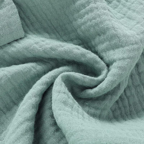 LAWKUL Baby Lovey Organic Cotton Muslin - Soft Security Blankets Comfy Lovie for Newborn Infants Boy Girls Unisex Bunny
