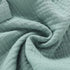 LAWKUL Baby Lovey Organic Cotton Muslin - Soft Security Blankets Comfy Lovie for Newborn Infants Boy Girls Unisex Bunny