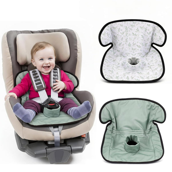 HunnmingRe 2 Pack Green Leaf Car Seat Protector for Potty Training Waterproof Piddle
