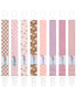 ALVABABY Pacifier Clips 8 Pack Pacifier Binky Paci Holder Leashes for Baby