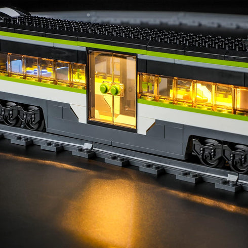 LIGHTAILING Light Kit for Lego 60337 Express Passenger Train - Led Lighting Compatible with Lego Building Blocks Model