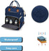 Sweet BB Backpack Baby Diaper with Changing Pad, Waterproof, USB Port, Large Capacity (Blue)