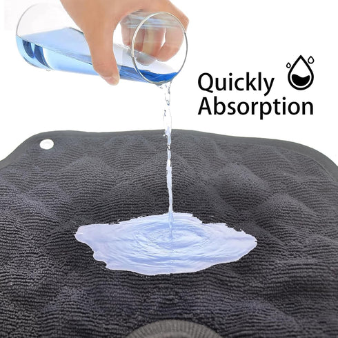 2 Pack Potty Training Car Seat Protector & Bag, Waterproof Piddle Pads for Carseat, High Chair & Stroller, Soft