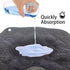 2 Pack Potty Training Car Seat Protector & Bag, Waterproof Piddle Pads for Carseat, High Chair & Stroller, Soft
