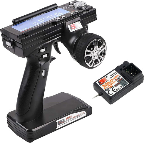 FS-GT3B FS-GR3E 2.4Ghz 3 Flysky Rc Transmitter & Receiver, Channel Rc Car Remote Controller and Receiver