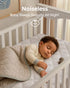 Yoofoss Waterproof Crib Mattress Protector, Quilted Pad Cover, Ultra Soft, Machine Washable for Standard Crib