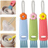 generic 3 1 Set Lid,180 in Cup Lid Cleaning Brush for Narrow Gaps,Multifunctional Crevice Cleaner for Baby Bottle