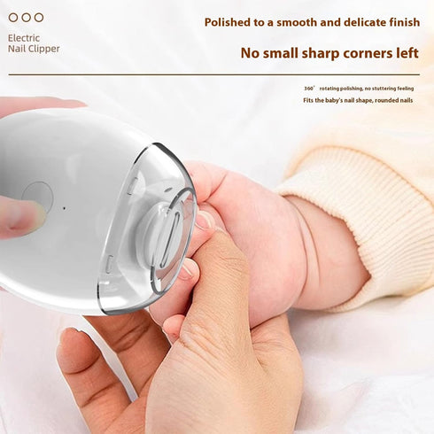 YUEHUINIAO Trimmer Trimmer Electric Nails with Guard Rechargeable & Quiet Grinder for Newborns Adjustable Nail