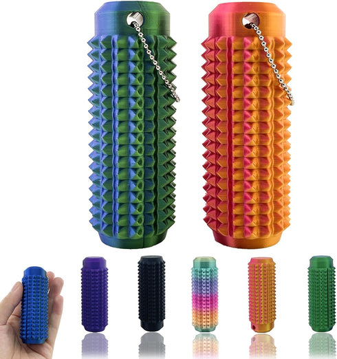 Deiviko 2PCS Little Ouchies Fidget, Portable Stim Tool, Pocket Mini Fidget Toy Pain