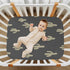 Sheet,52x28IN Pfrewn Crib Sheets for Boys Girls Cactus Boho Cacti Retro Fitted Crib Sheet Fits Standard Crib Mattress