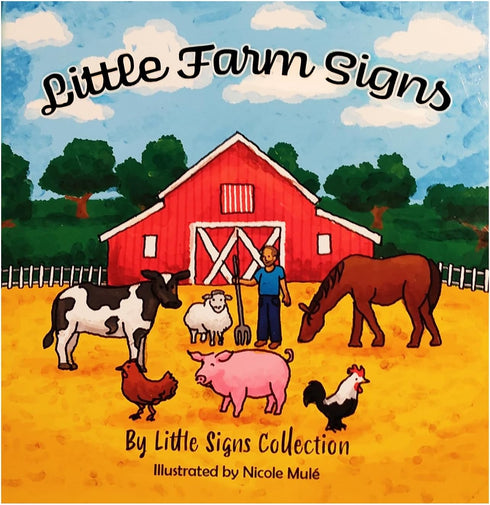 Little Farm Signs Book - My First Book for Baby & Toddlers to Learn Basic Signs Pictures