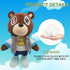 Cute Plush Bear Toy - 10 Inch Soft Stuffed Animal, Perfect Graduation Gift for Kids and Fans