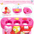 1 2 3 12-18 1-3 Musical Toys for Years Old Toddlers Girls, Interactive Feeding Toy with Music & Balls, Montessori