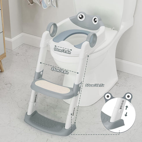 GOCAPTAIN 2 1 Potty Training Seat, Toddler Toilet Seat for Kids Boys Girls, in Potty Training Toilet for Kids, Splash