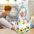 FXOCSHE FXOLCSHE Rectangular Sunflower basket,Waterproof Canvas kids Laundry Nursery Hamper,Storage Baskets