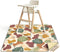 Generic Splat Mat for Under High Chair, 51 x 51 Inch Baby Waterproof