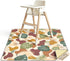 Generic Splat Mat for Under High Chair, 51 x 51 Inch Baby Waterproof