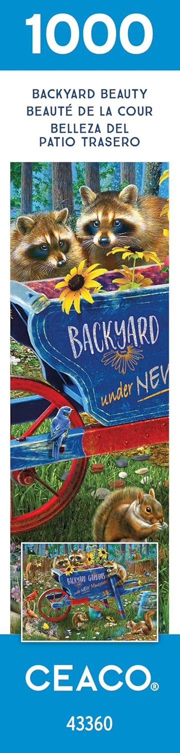 Ceaco - Wild - Backyard Beauty Jigsaw Puzzle - 1000 Piece