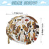 Cartoon Beagle Dogs White Cute Baby Boy Pacifier Case Holder Portable Coin Purse Wallet Bag, Baby Items Container Box