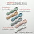 Silicone Baby Utensils - Self Feeding Spoons and Tiny Training Cup, Set of 4 for 6 Months+ Infants