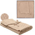 peluche Pointelle Knit Blanket with Bonnet - Luxurious Cuddle & Swaddle - Unisex
