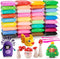 Air Dry Clay Kit - 36 Colors Ultra Light Magic Clay with Tools, Safe and Non-Toxic for Kids