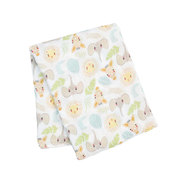 Lulujo Baby Swaddle Blanket| Unisex Softest 100% Cotton Muslin Swaddle Blanket| Neutral