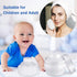 2 Sets Body Powder Container - After Bath Baby Powder Case with Fluffy Puff Kit for Home Travel