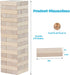 54PCS 4 Set SpeedArmis Mini Tumble Tower, Wooden Stacking Game for Teens - Pine Stack Timber Board Games with Dice