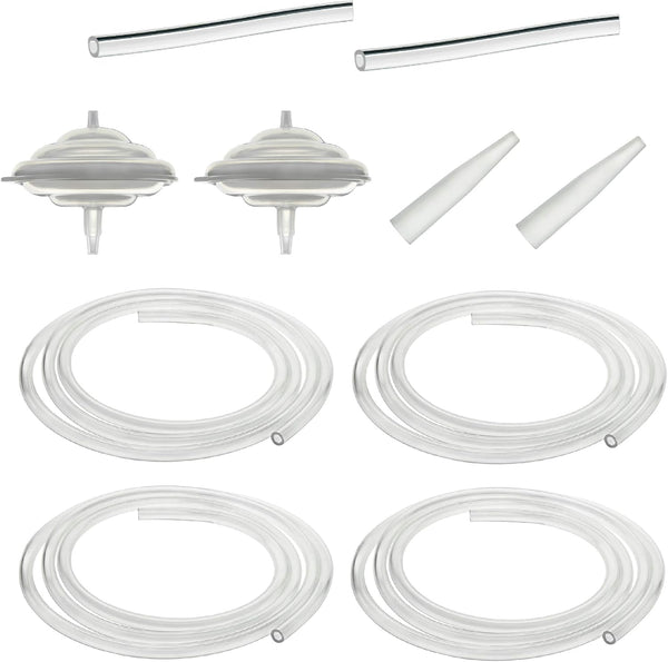 Maymom Tubing Kit for Freemie Cups to Connect to Spectra S1, S2/Avent/Ameda